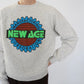 90s Printed Sweater Made in USA