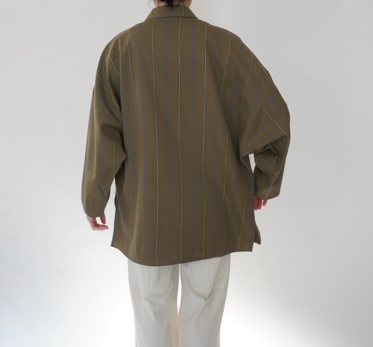 80s Striped Light Jacket Made in Italy