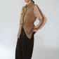 90s Design Zipped Vest
