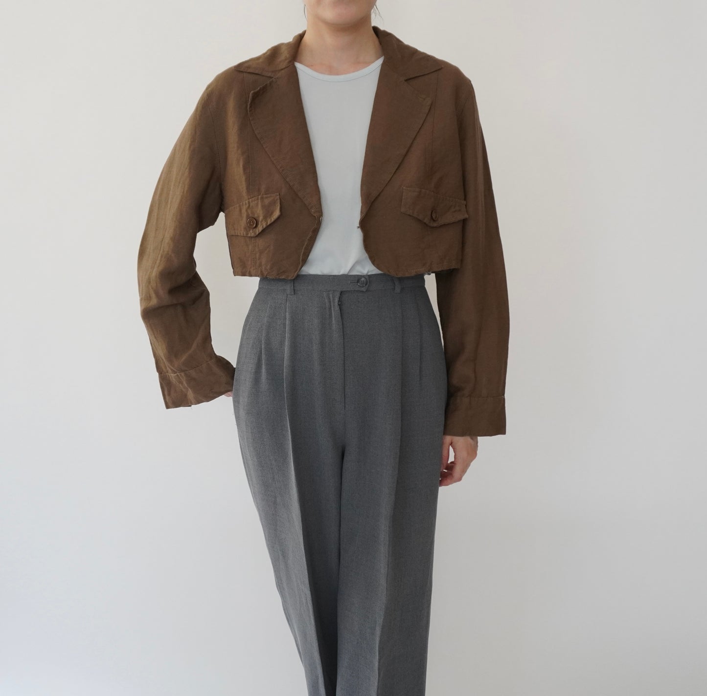 90s Cropped Light Jacket