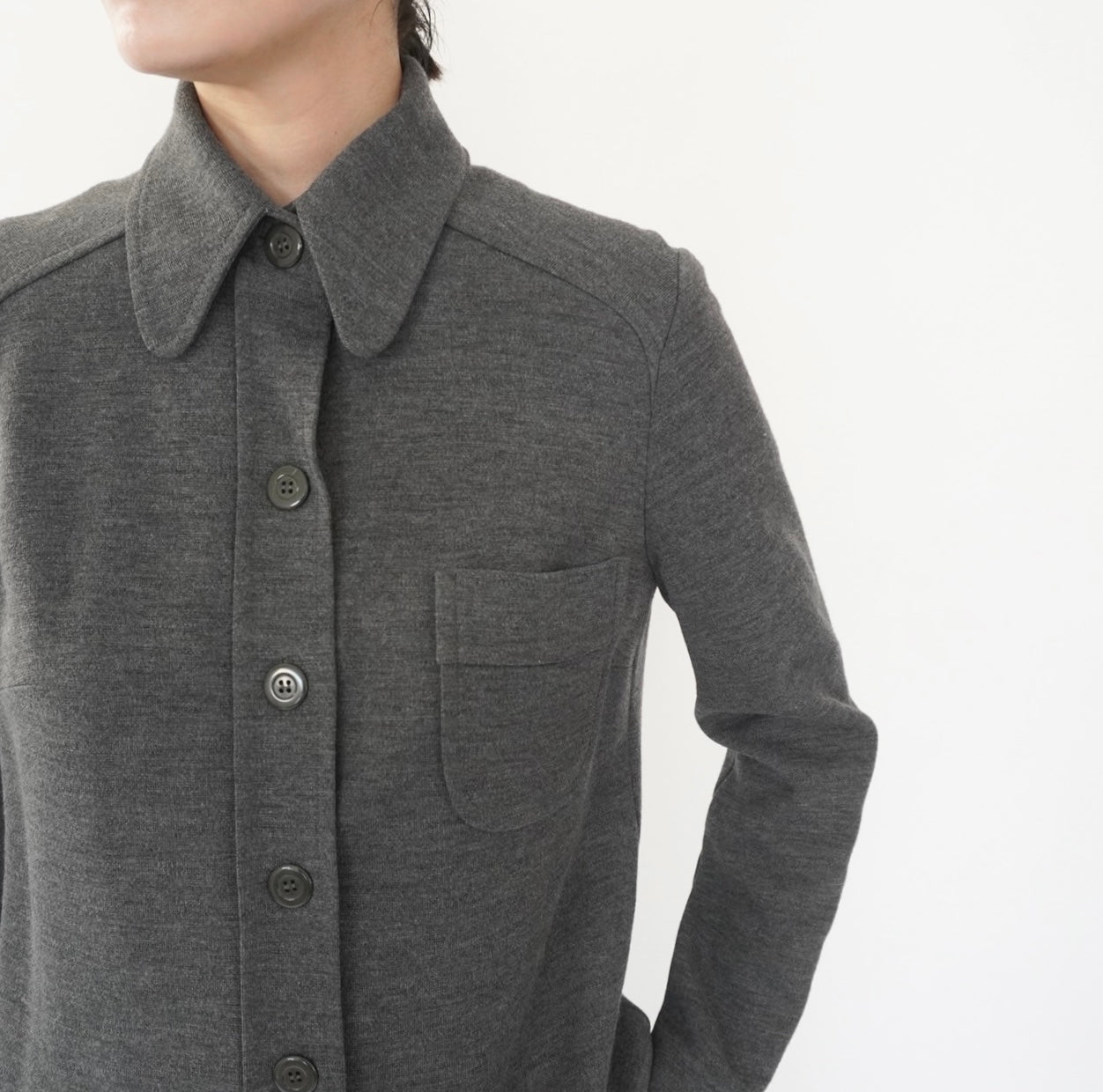 70s Gray Shirt Made in Sweden