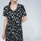 90s Floral Print Maxi Dress