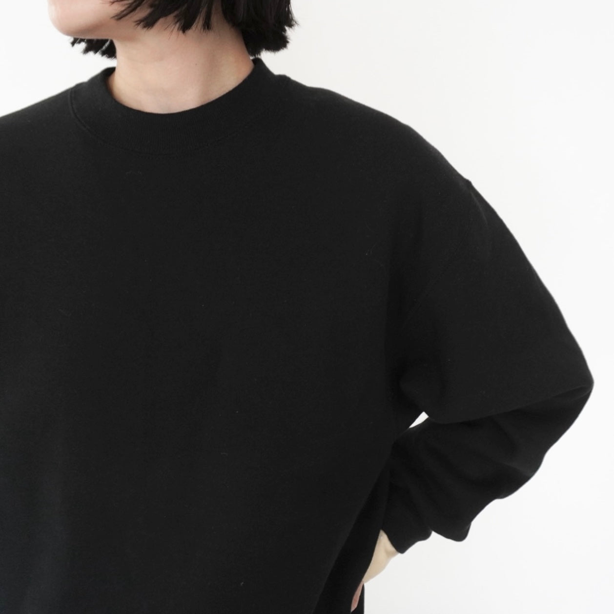 90s Black Sweater Made in USA