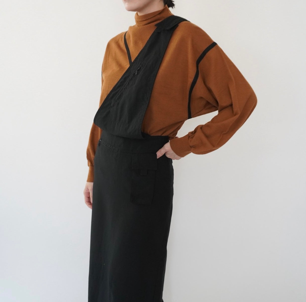 90s One Shoulder Design Dress