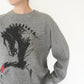 90s Printed Sweater Made in USA