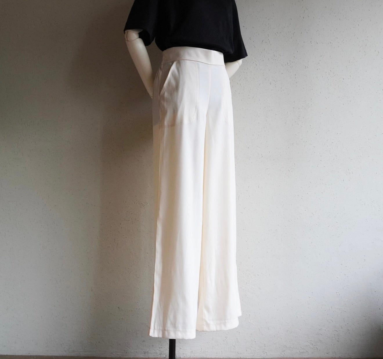 90s Ivory Wide Pants