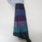 90s Striped Design Skirt Made in Italy