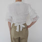 80s Lace Design Blouse
