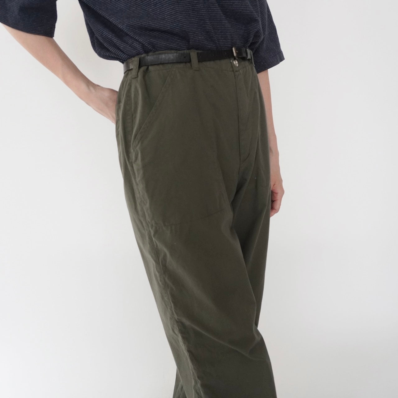 90s Cotton Wide Pants