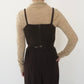 90s EURO Suede Camisole Top
