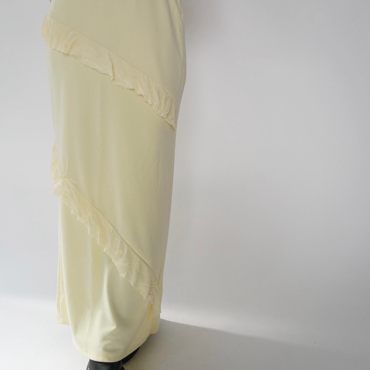 Ruffle Maxi Skirt