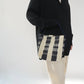 40s Woven Striped Bag