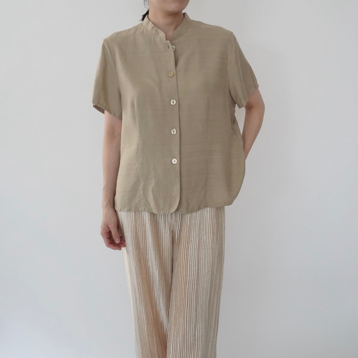 90s Silk Shirt