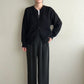 90s Cotton Design Knit  Cardigan
