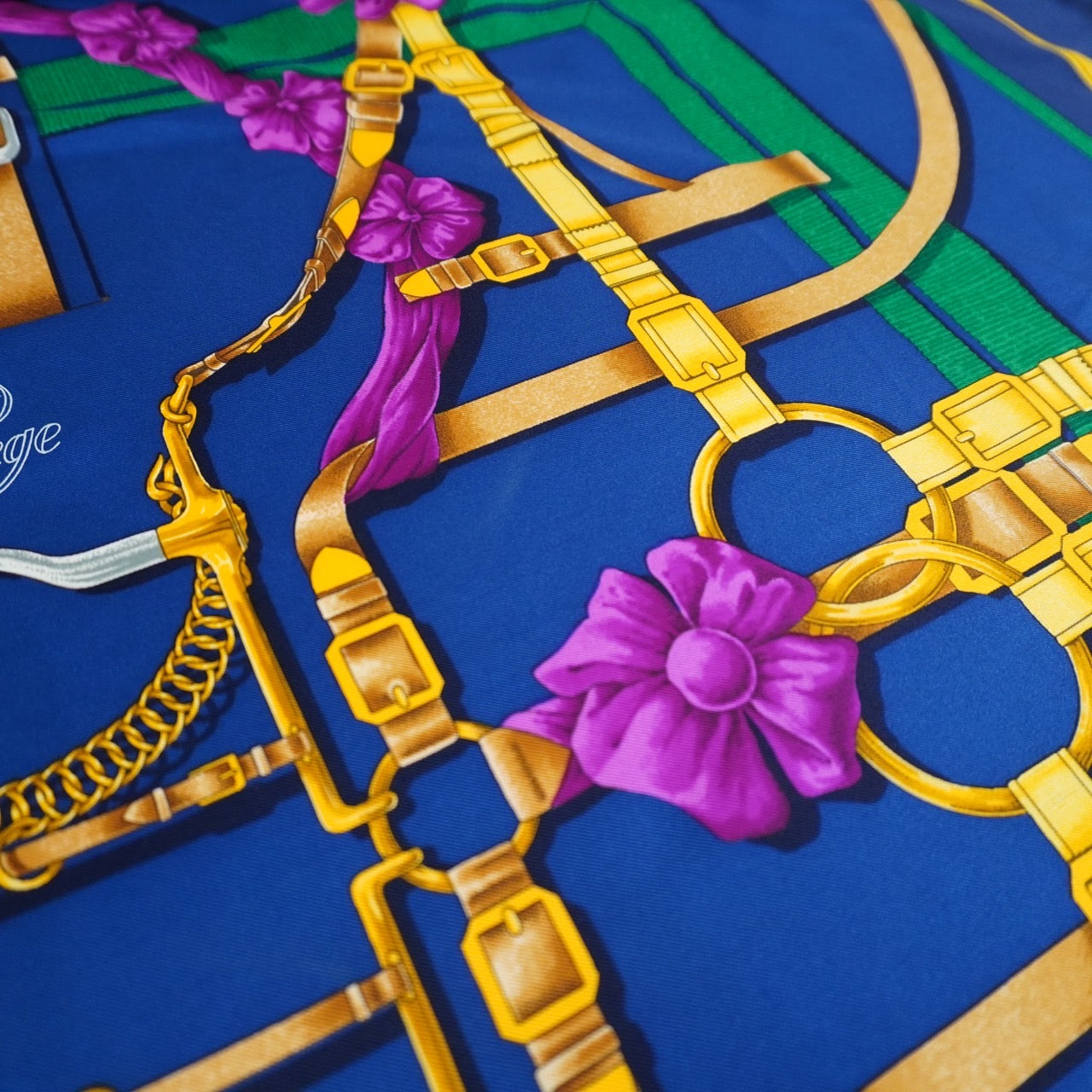 ”Hermes” Silk Scarf Made in France