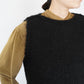 80s Black Knit Vest