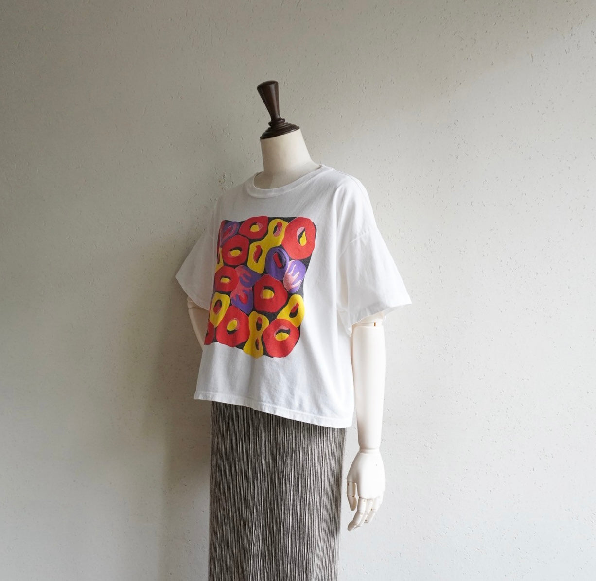 90s Cropped Printed T-shirt