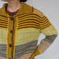 90s "BENETTON" Multi Striped Cardigan Made in Italy