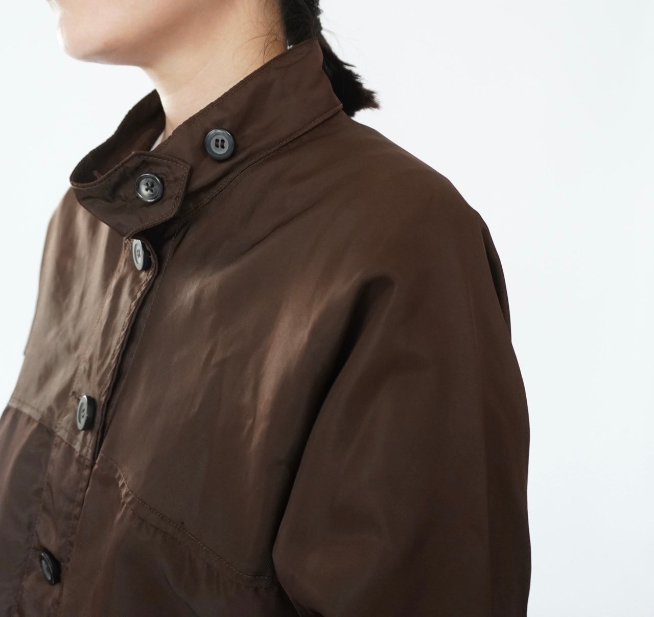 90s Brown Nylon Jacket