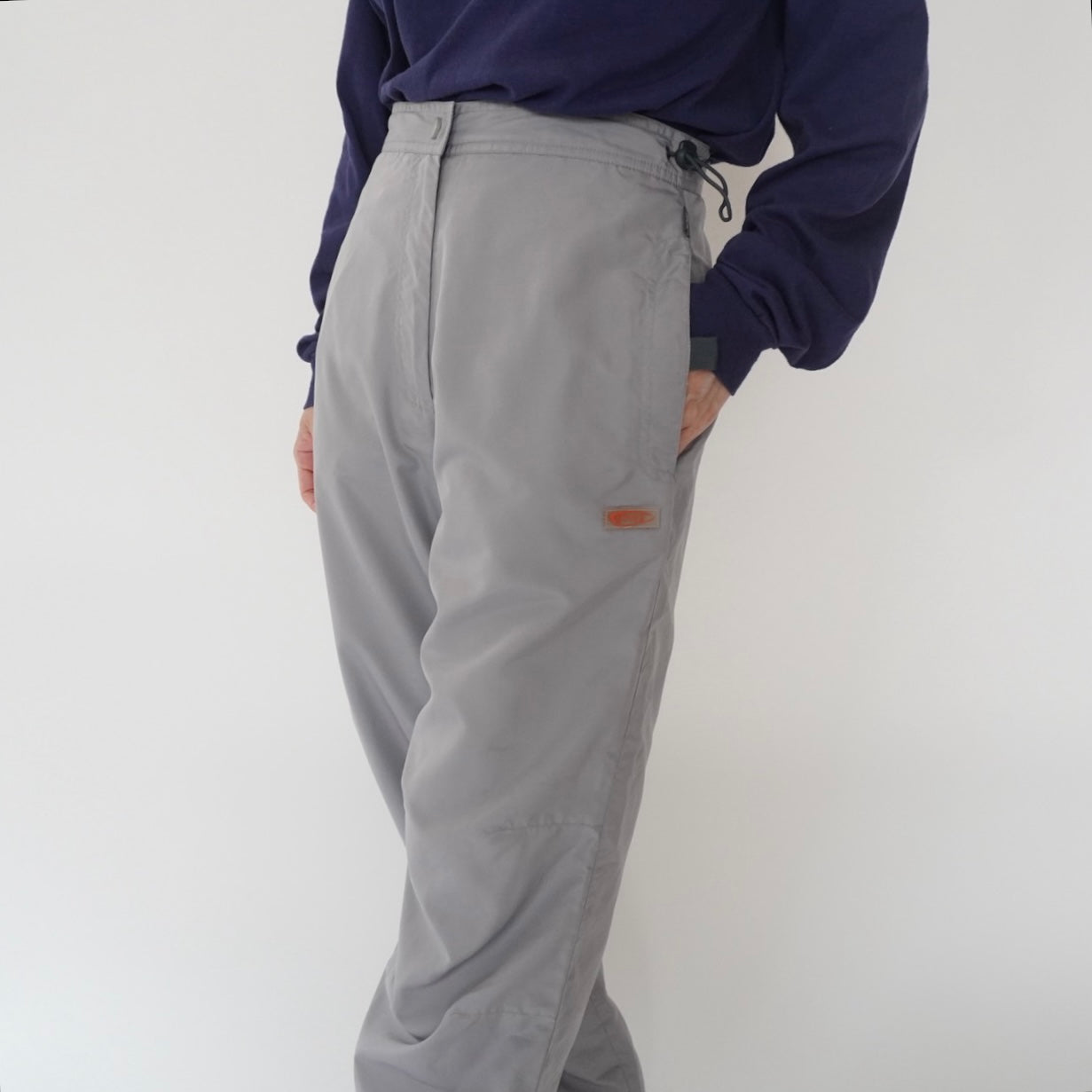 90s EURO High Waist Design Pants