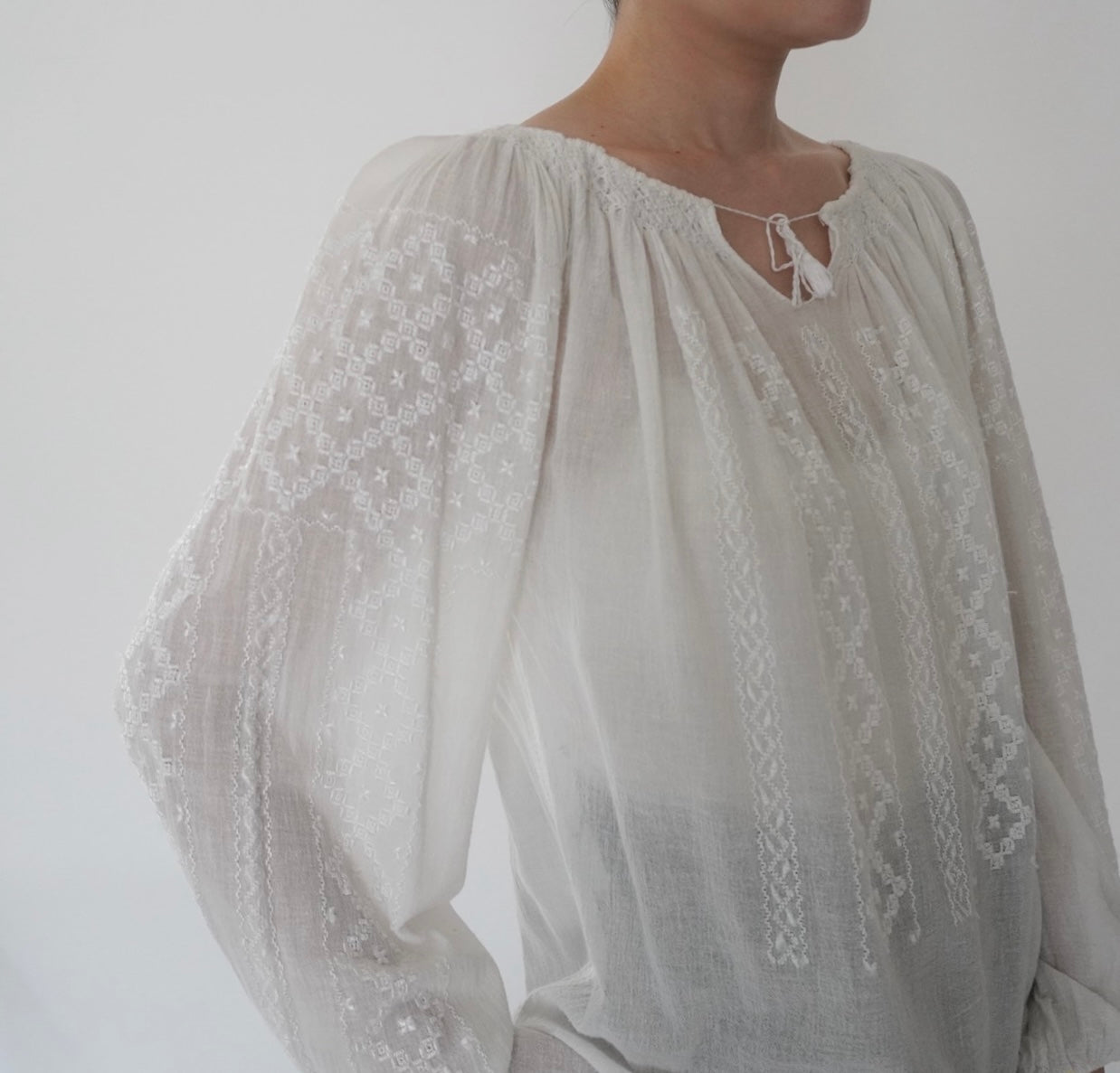 70s Romanian Embroidery Tunic