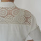80s EURO Crochet Design Shirt