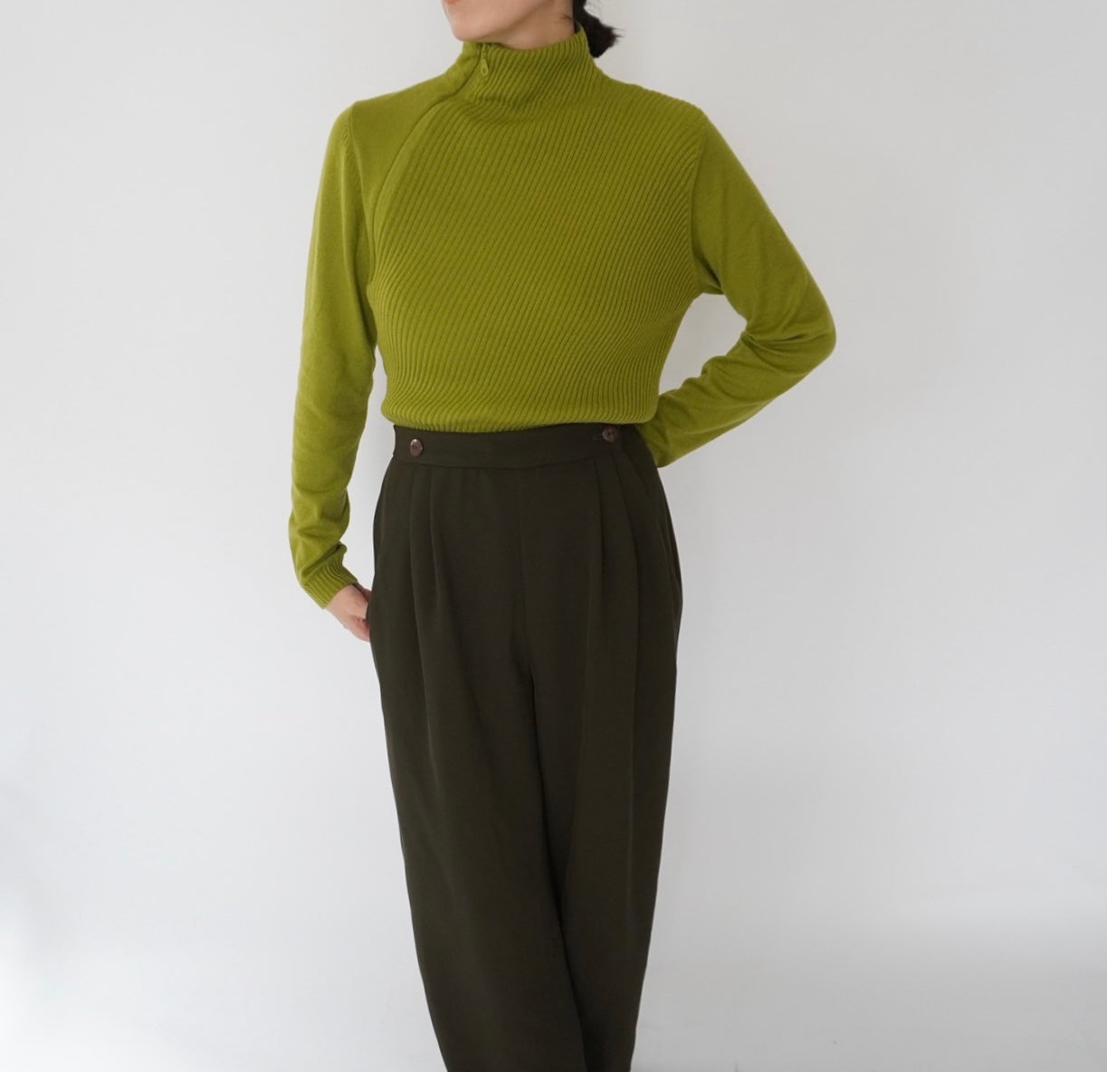 90s Design Ribbed Top