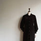 90s Brown Velor Maxi Dress Made in USA