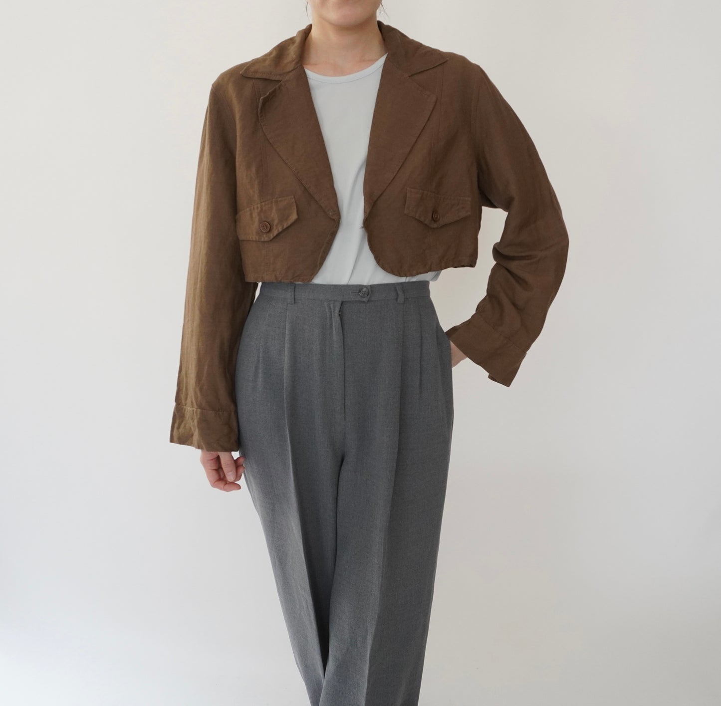 90s Cropped Light Jacket