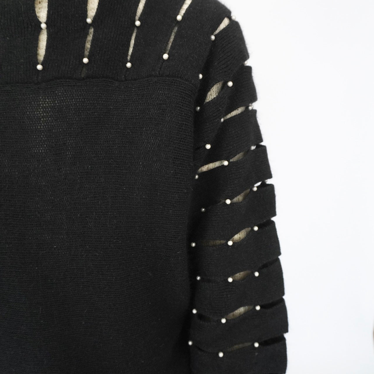 80s Design Knit Top