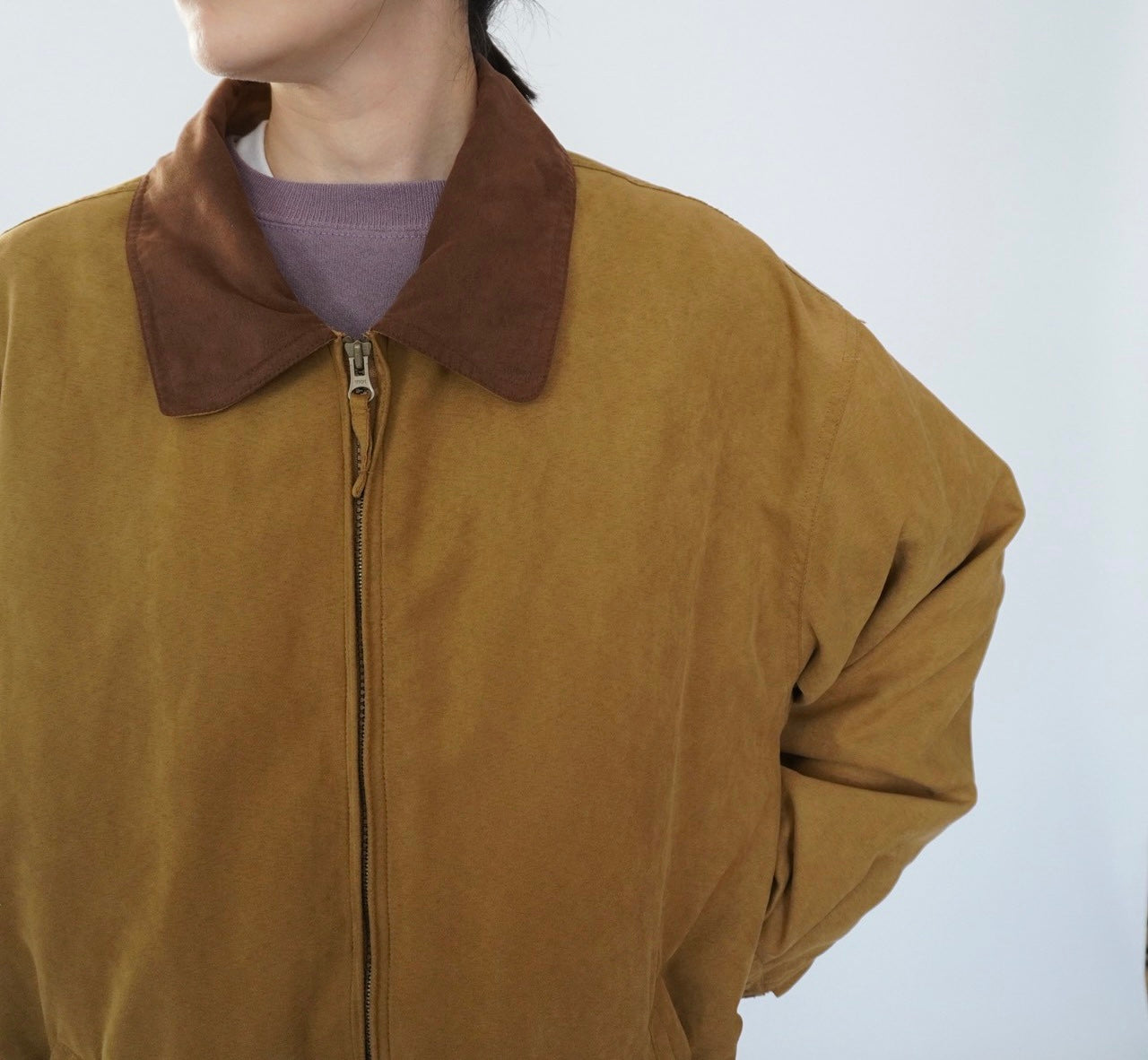 90s Light Brown Jacket