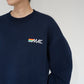 90s "MAC" Embroidery Sweater Made in USA
