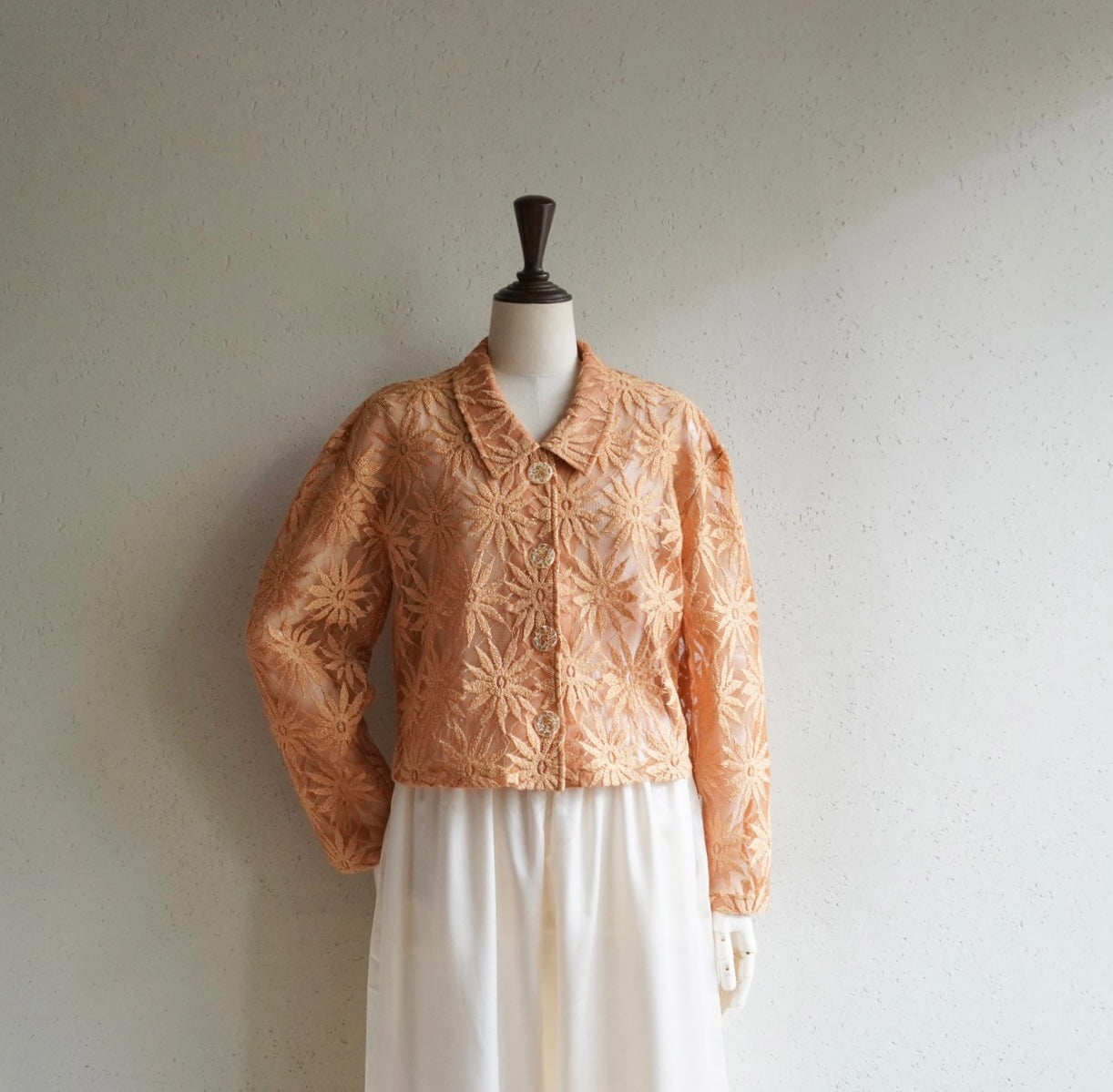 90s Flower Design Shirt