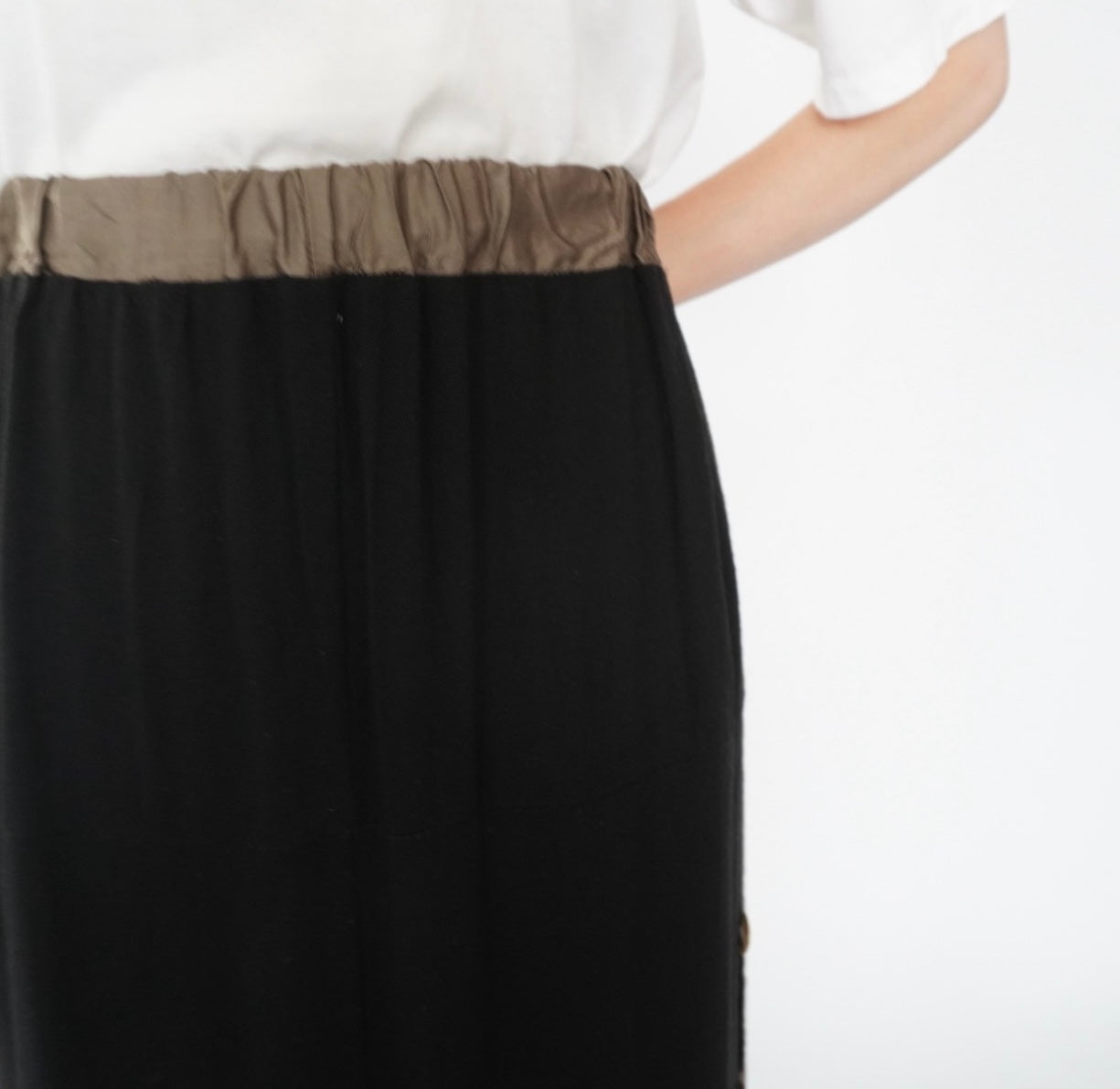 80s Rayon Design Skirt