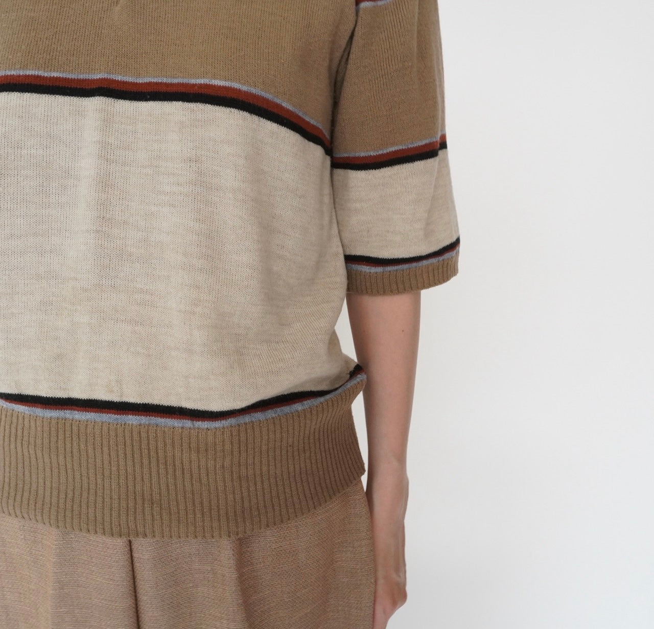 80s Striped Top