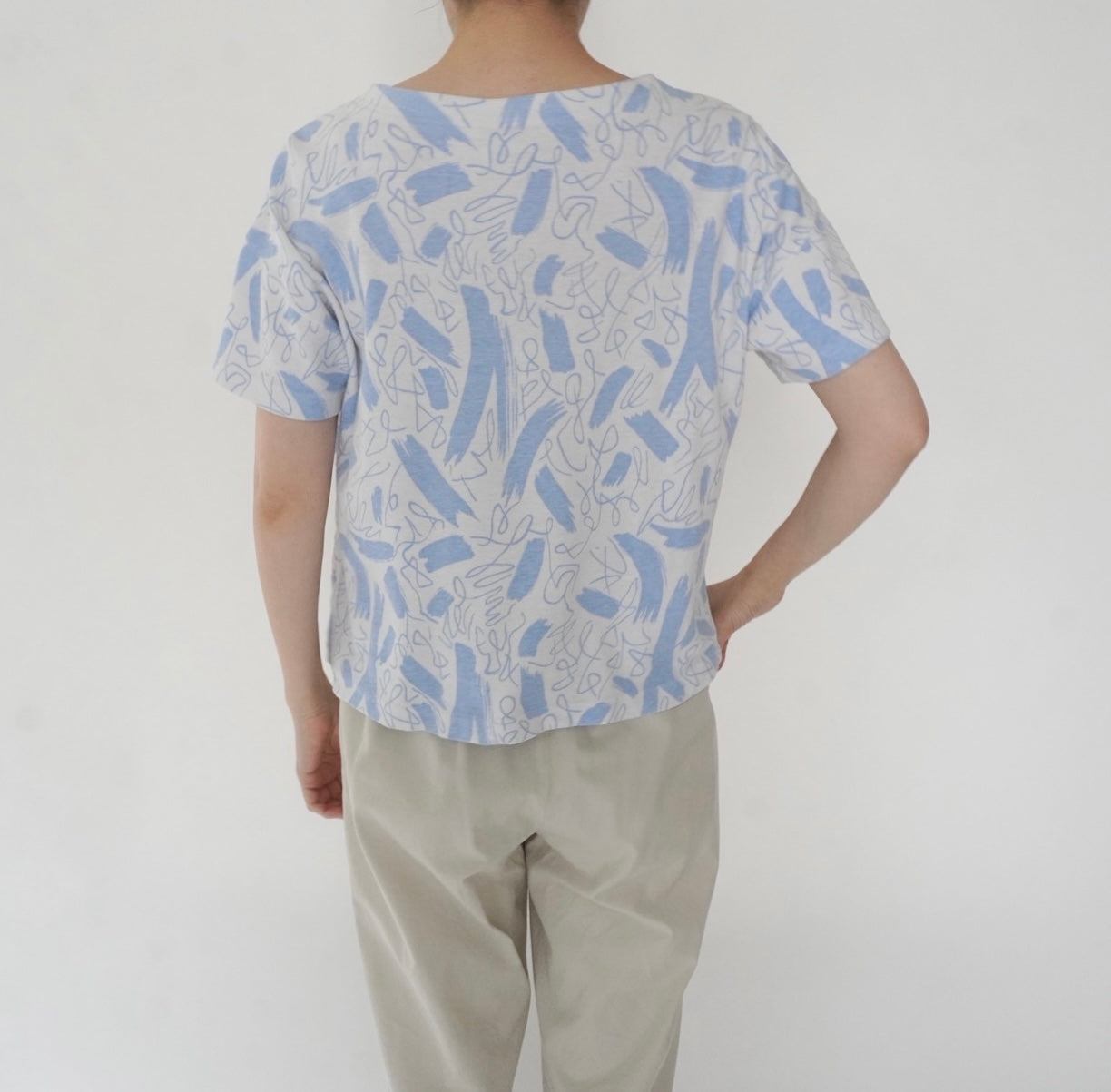 80s Pattern Top