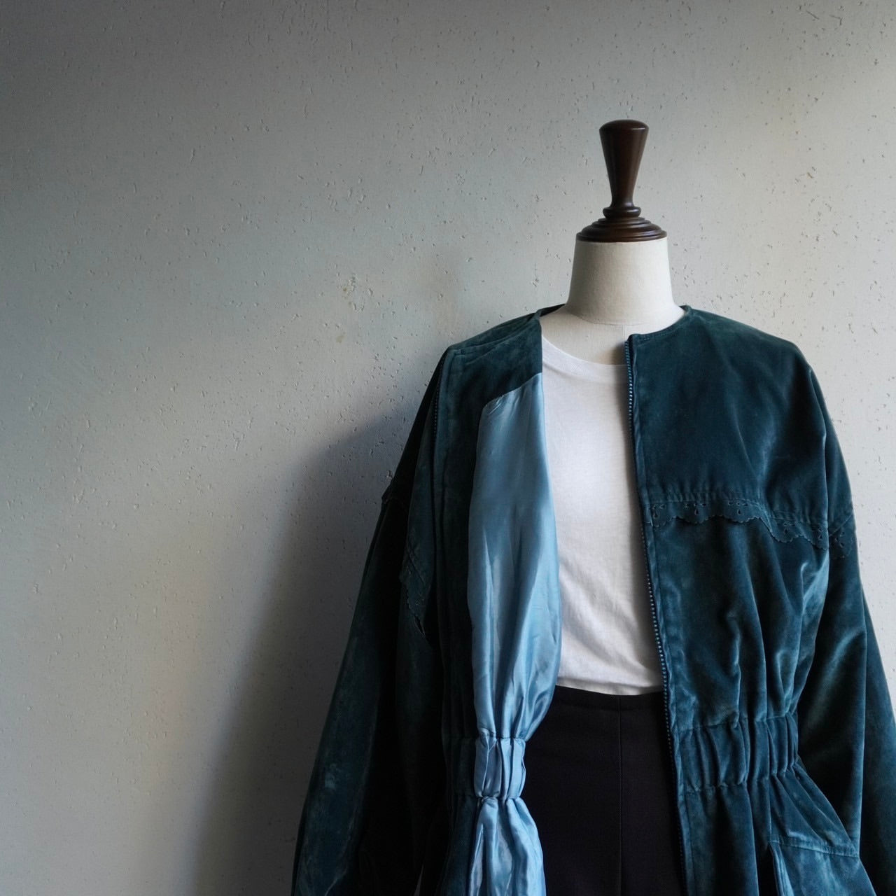 80s Velor Jacket Made in Italy