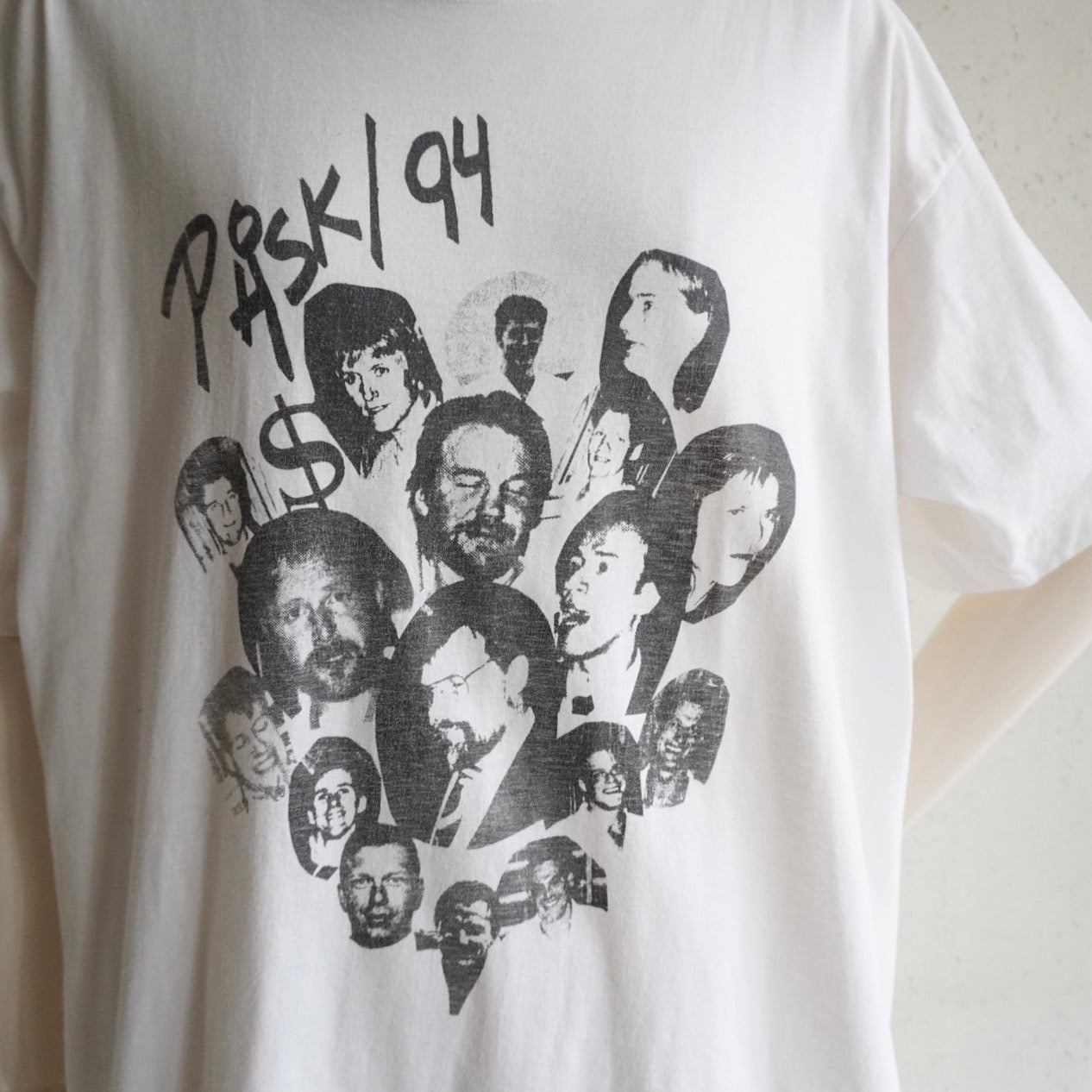 90s EURO Photo Collage Printed T-shirt