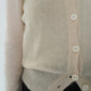 90s Ivory Knit Cardigan