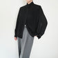 90s Pleated Design Blouse
