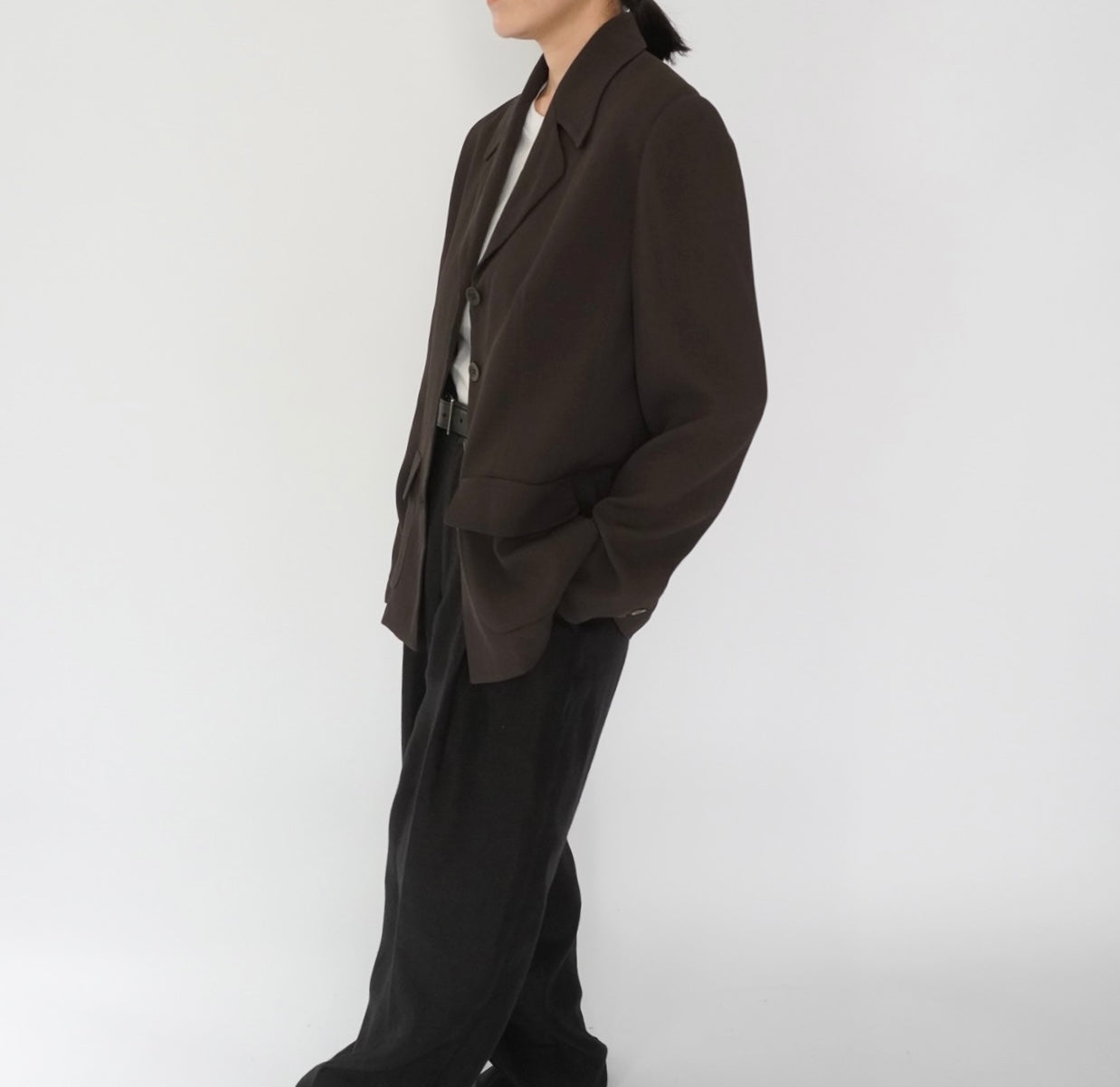 80s Brown Jacket Made in USA