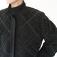 80s Silk Pleat Design Jacket