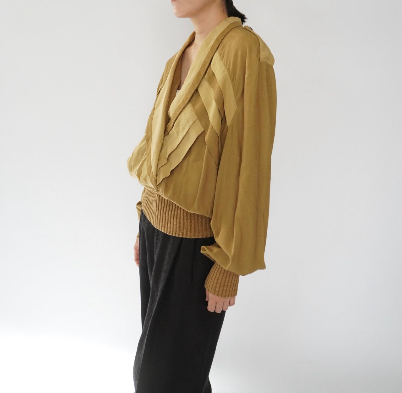 80s Silk Design Top