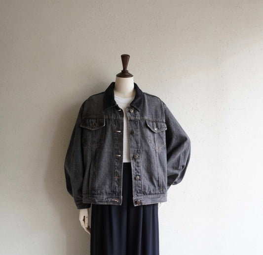 90s EURO Denim×Corduroy Jacket