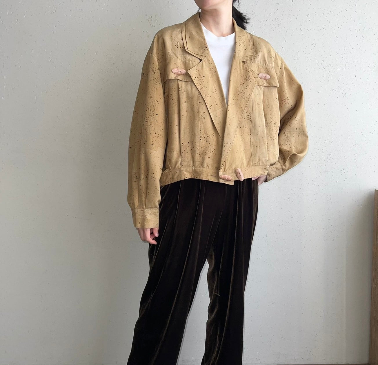 90s Silk Design Jacket