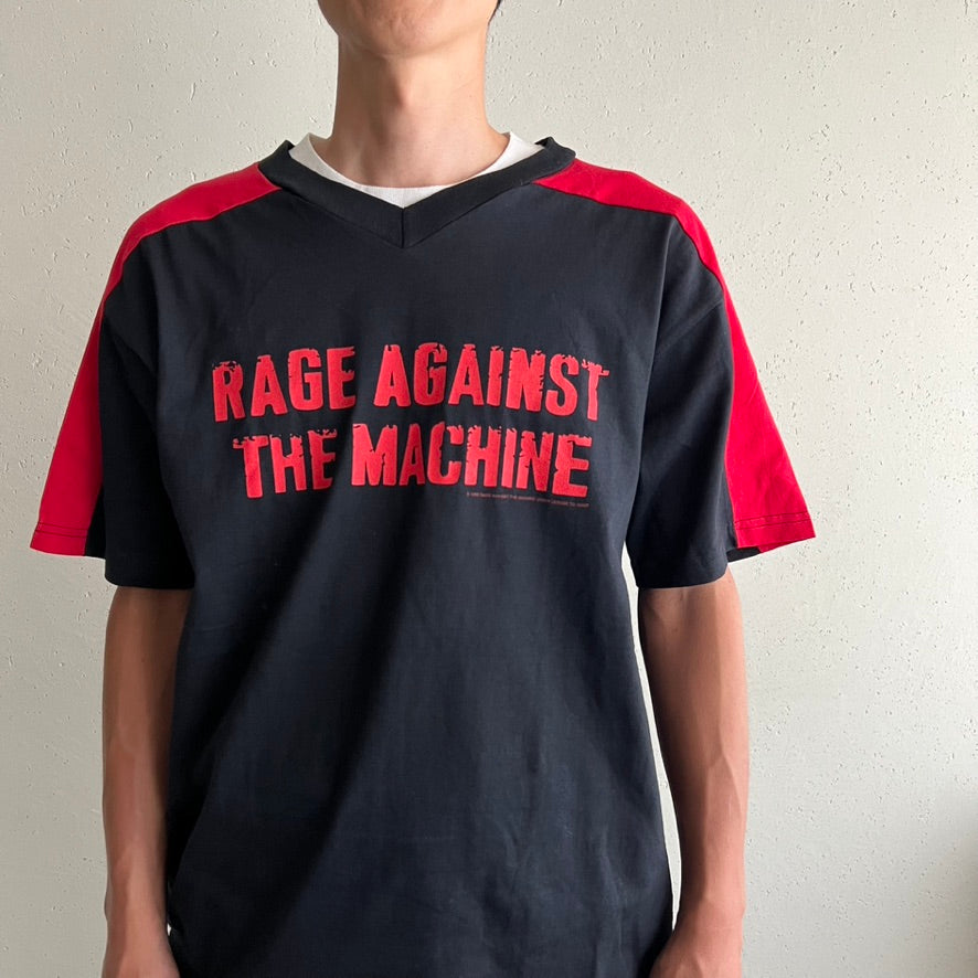 90s "RAGE AGAINST THE MACHINE"  T-shirt Made in USA