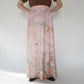 70s Printed Maxi Skirt