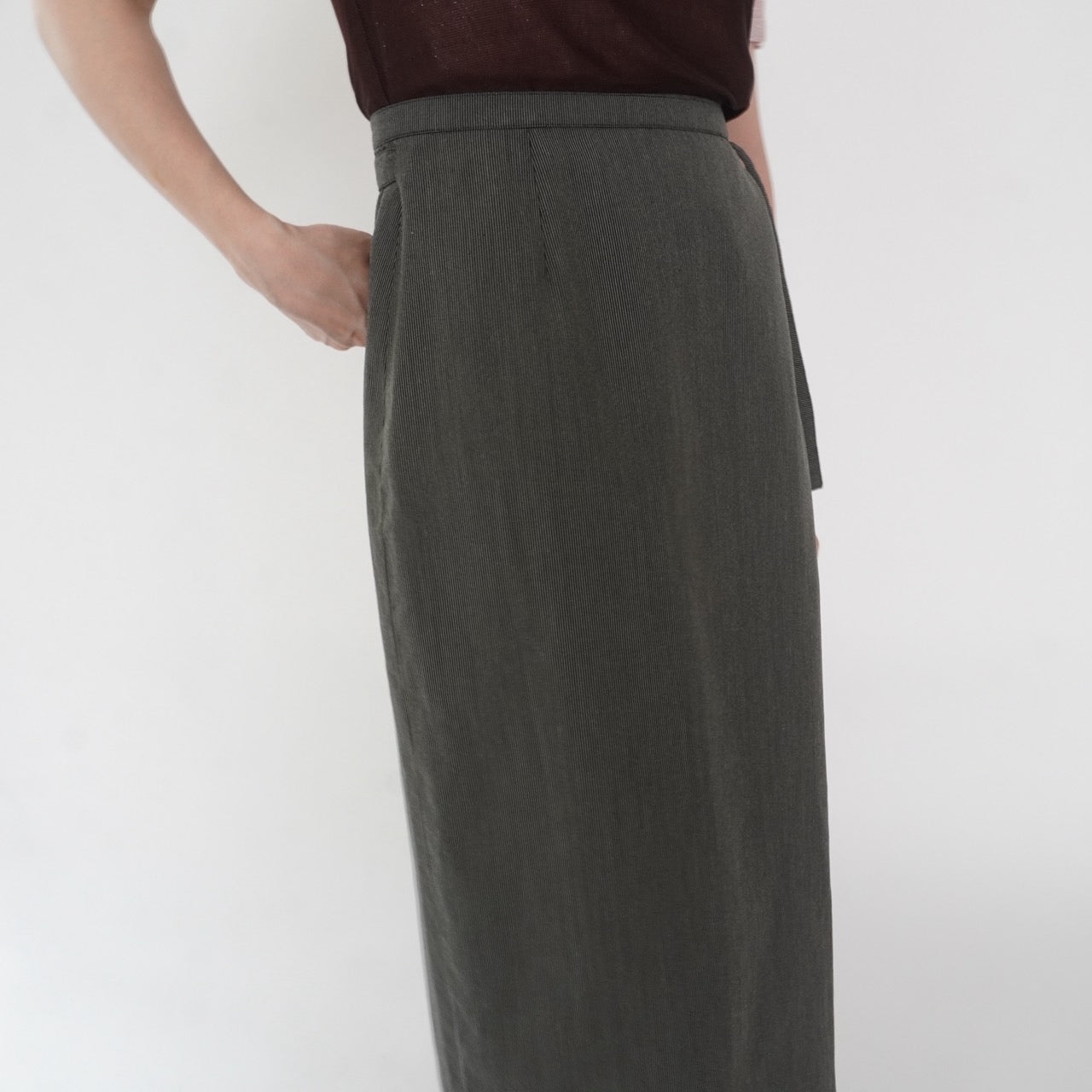 80s Wrap Skirt Made in Italy