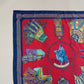 ”Hermes” Silk Scarf Made in France