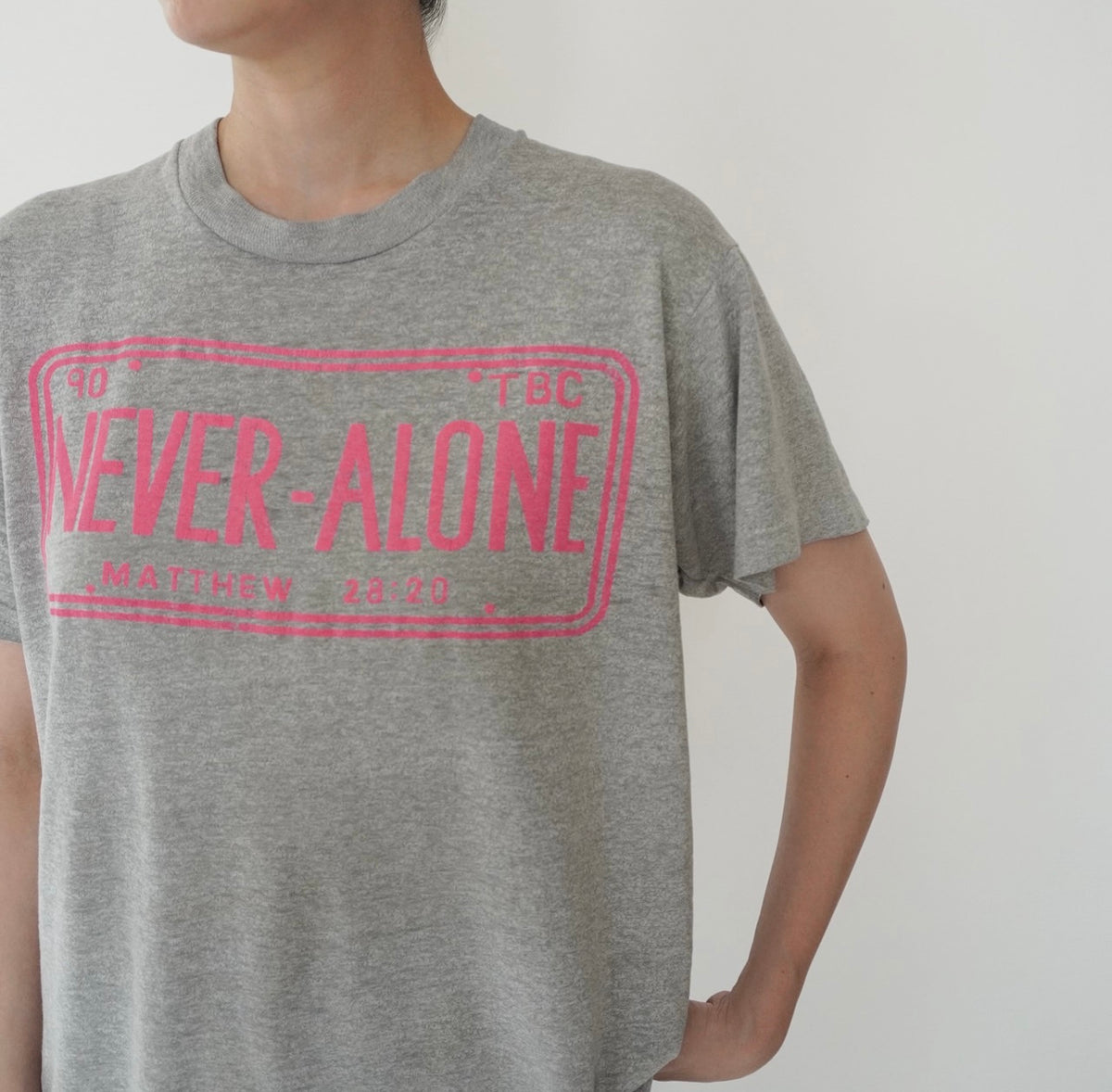 80s Printed T-shirt Made in USA